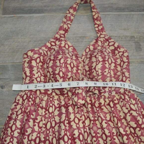 Tracy Reese Size 0 Bubble Hem Halter Dress - Picture 4 of 8